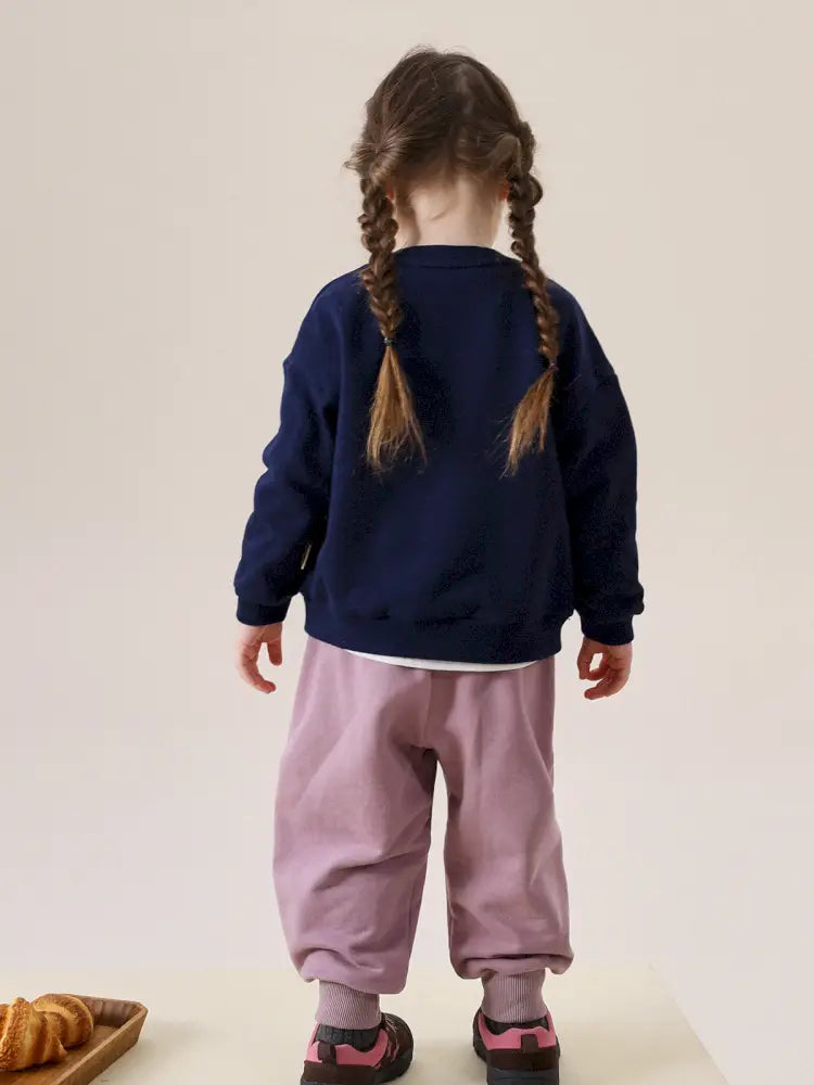 -アニマルプリント長袖スウェットトレーナー【mh0011297】 - mamahalo shop - トレーナー・フーディ -  べビー服 - 子供服 - 男の子 - 女の子