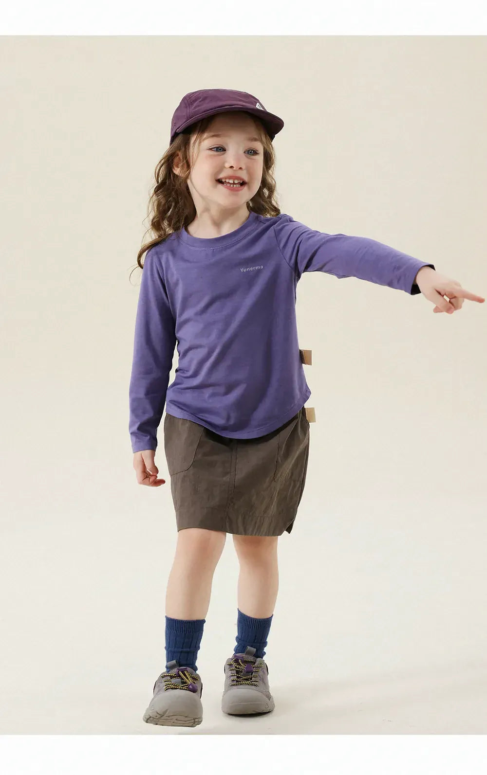 -ミドル丈シンプル山ガールスカート【mh0011290】 - mamahalo shop - スカート -  べビー服 - 子供服 - 男の子 - 女の子