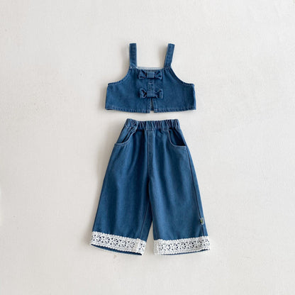 Denim Three-Piece Set デニム セットアップ【mh0012094】