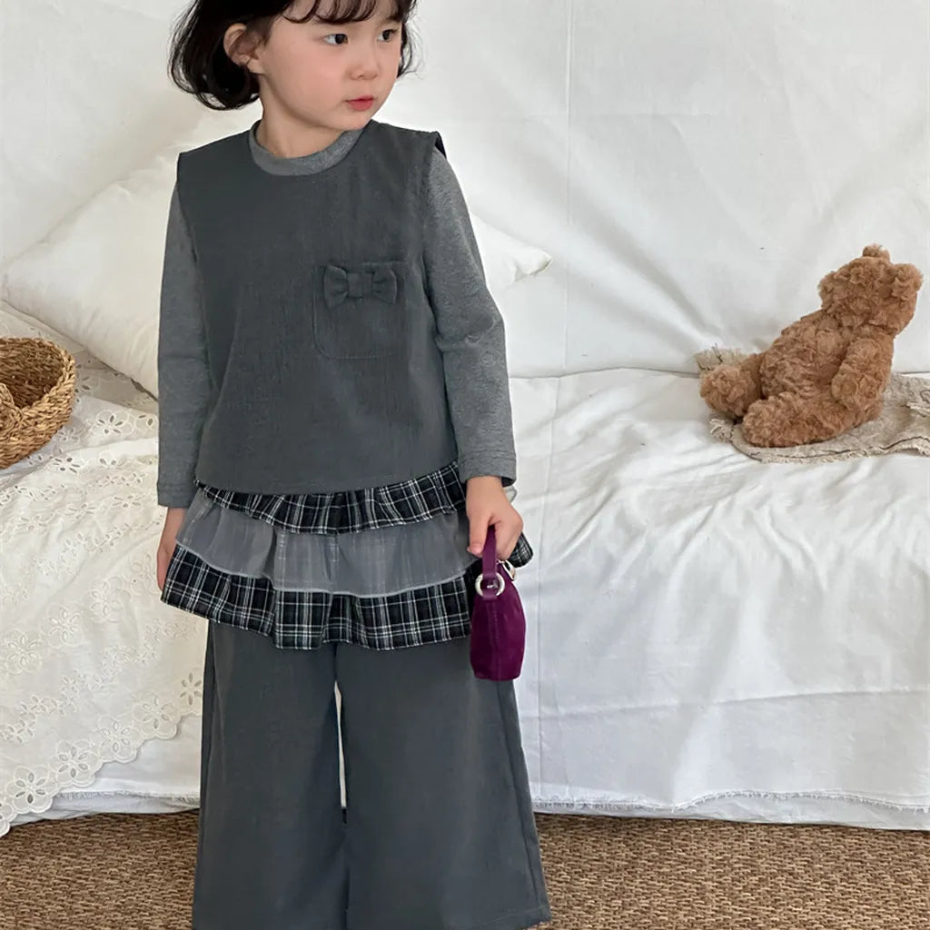 -チェックチュールレイヤードミニスカート【mh0011268】 - mamahalo shop - スカート -  べビー服 - 子供服 - 男の子 - 女の子