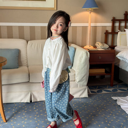 Spring Denim Pants Relaxed Pants デニム リラックスパンツ【mh0012085】