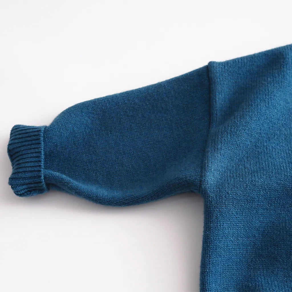 -シンプルワンポイント刺繍ニットカーディガン【mh0011088】 - mamahalo shop - カーディガン・パーカー -  べビー服 - 子供服 - 男の子 - 女の子