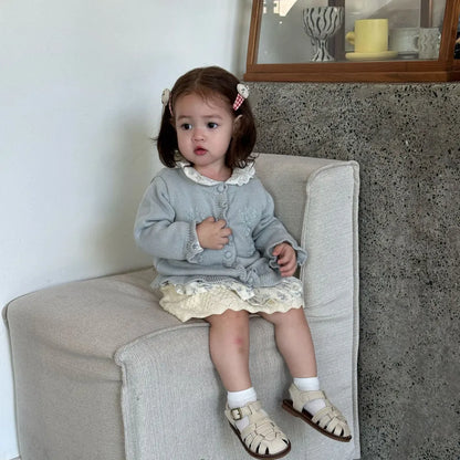 -クロシェ編みフリルニットンツインスカート【mh0011144】 - mamahalo shop - スカート -  べビー服 - 子供服 - 男の子 - 女の子