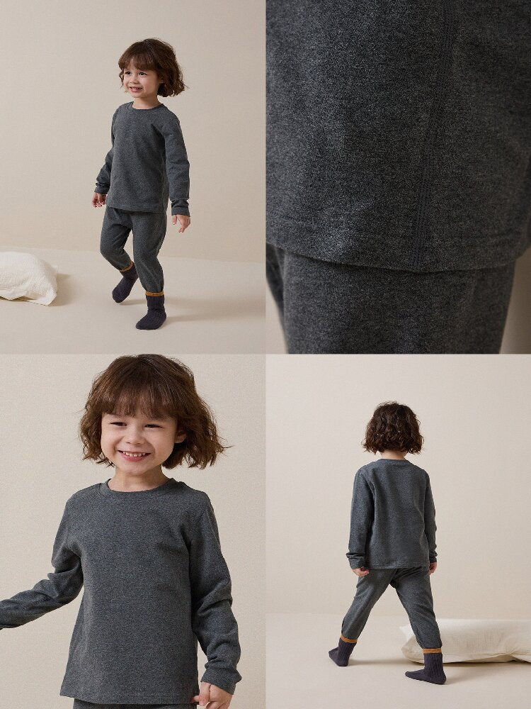 Conjunto de camiseta de manga larga y pantalón largo para niños [mh0014243]