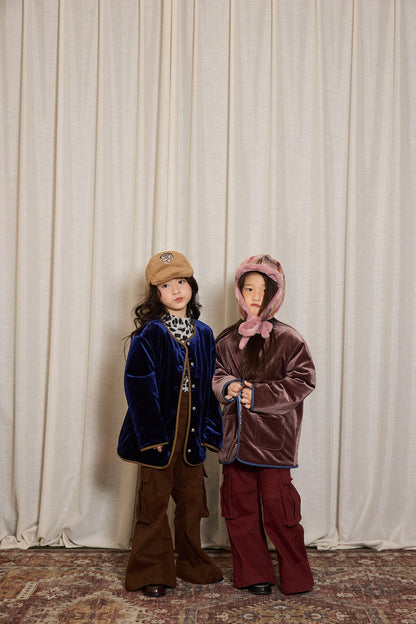 yummy&rocky | Thickened Brushed Denim Cargo Pants 裏起毛デニムカーゴベルボトム【mh0020094】