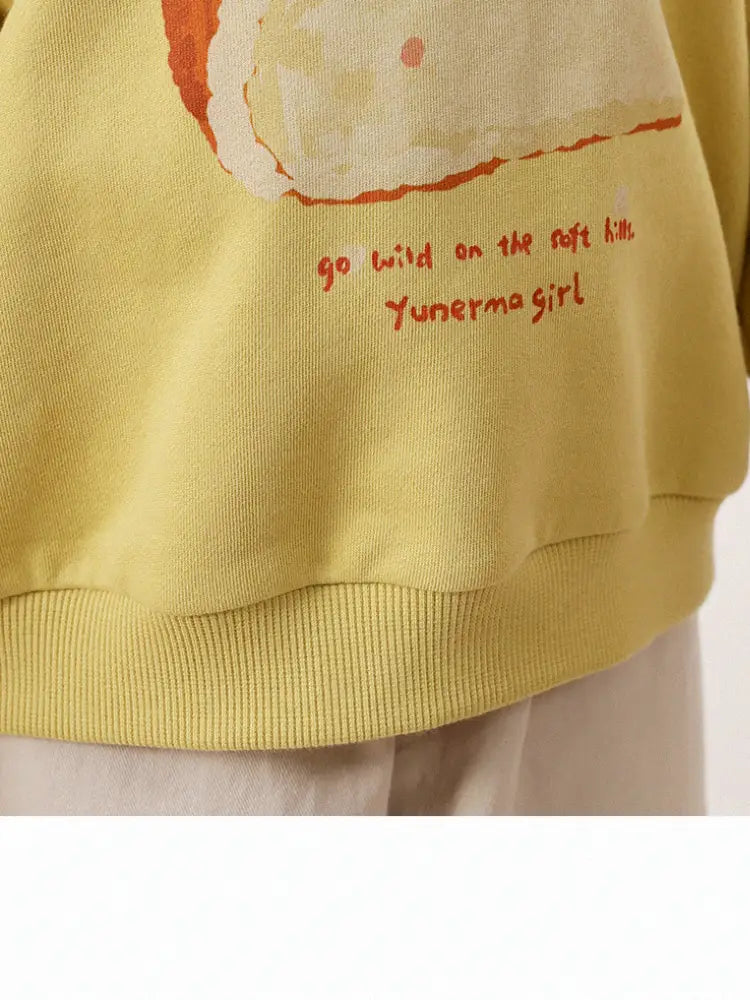 -アニマルプリント長袖スウェットトレーナー【mh0011297】 - mamahalo shop - トレーナー・フーディ -  べビー服 - 子供服 - 男の子 - 女の子