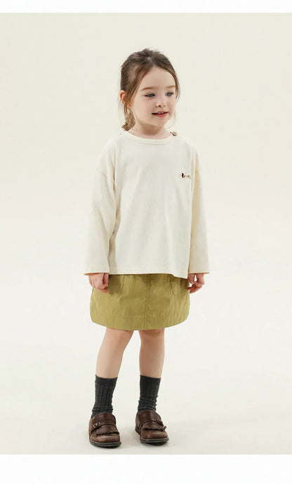 -ミドル丈シンプル山ガールスカート【mh0011290】 - mamahalo shop - スカート -  べビー服 - 子供服 - 男の子 - 女の子