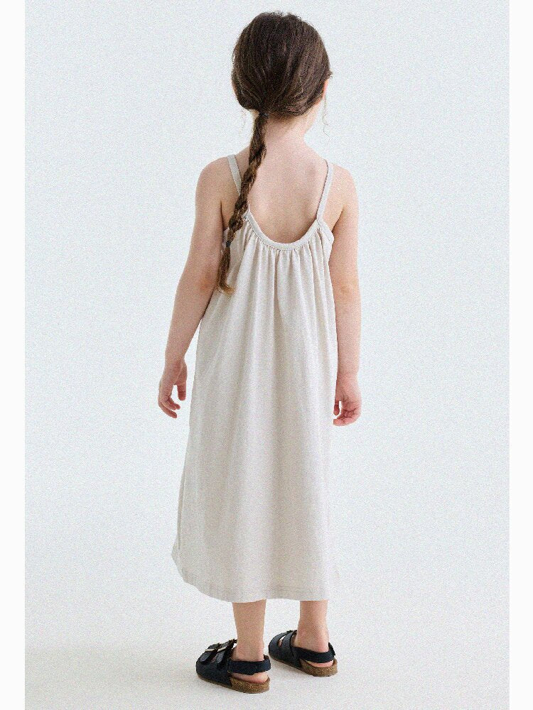 Vintage Printed Cotton Sundress ラッフル キャミソールワンピース【mh0013201】