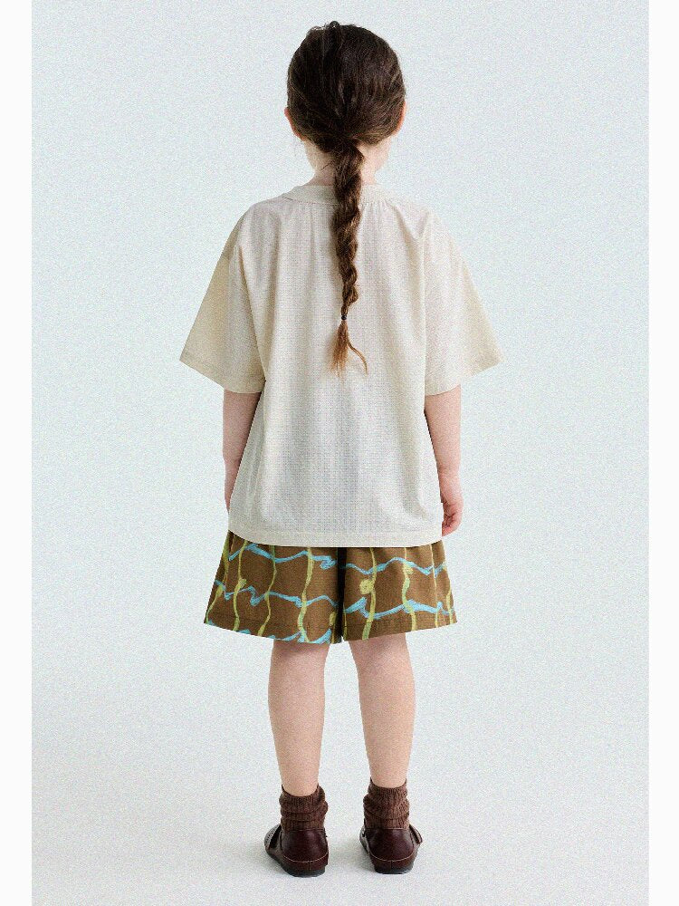 Cartoon Graphic Quick-Dry Short-Sleeved T-Shirt ドライ 半袖Tシャツ【mh0013193】