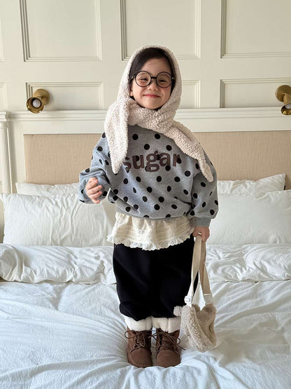 裏起毛長袖トレーナー | ロゴプリントビッグシルエット | オーバーサイズスウェット【mh0011466】