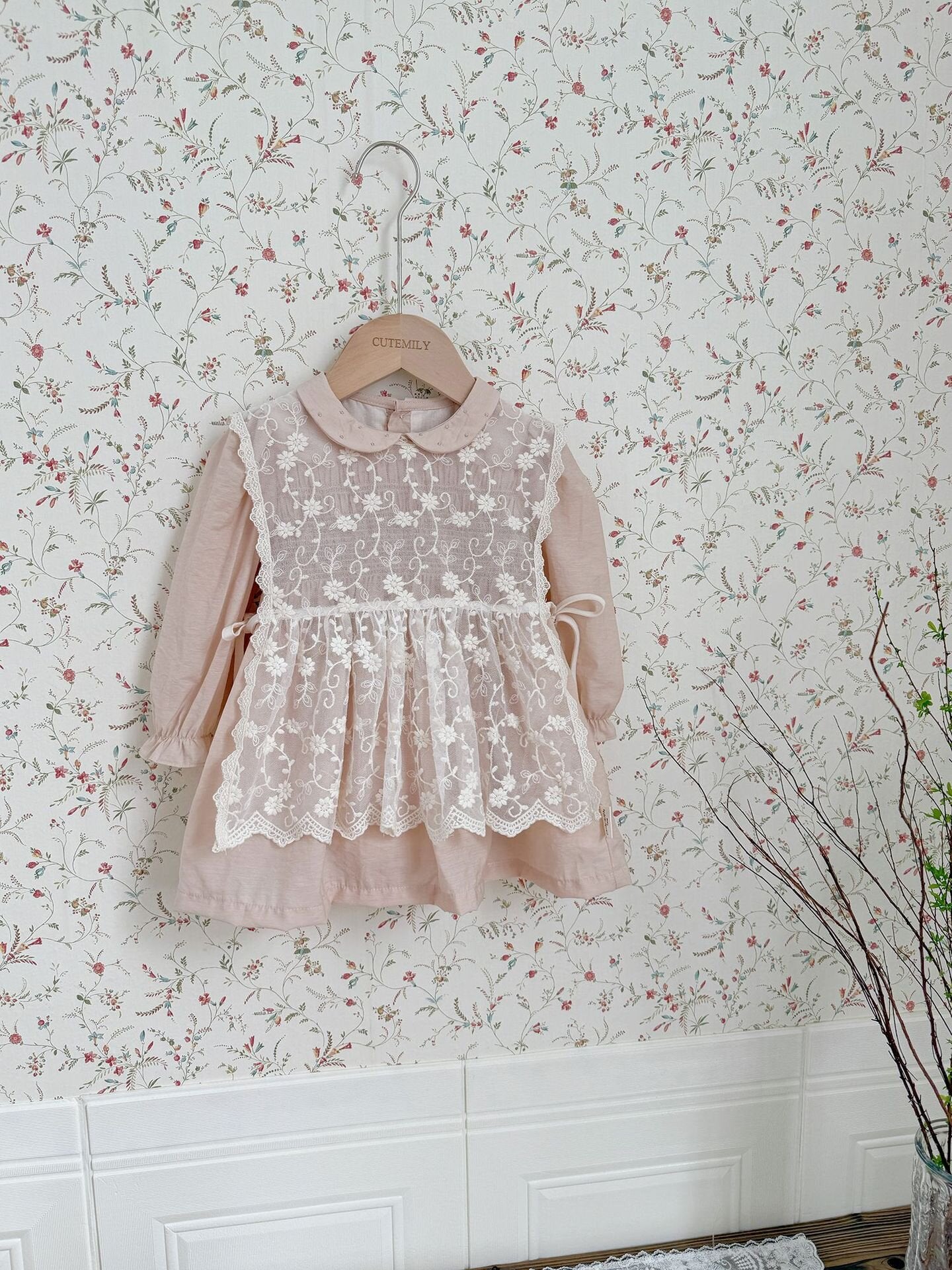 Lace Ruffle Hem Strap Vest レース フリル ヘム ストラップ ベスト【mh0012155】