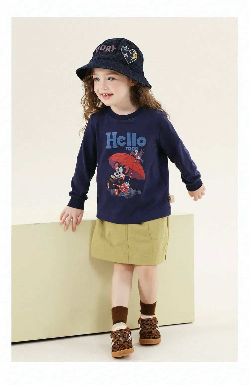 -ミドル丈シンプル山ガールスカート【mh0011290】 - mamahalo shop - スカート -  べビー服 - 子供服 - 男の子 - 女の子