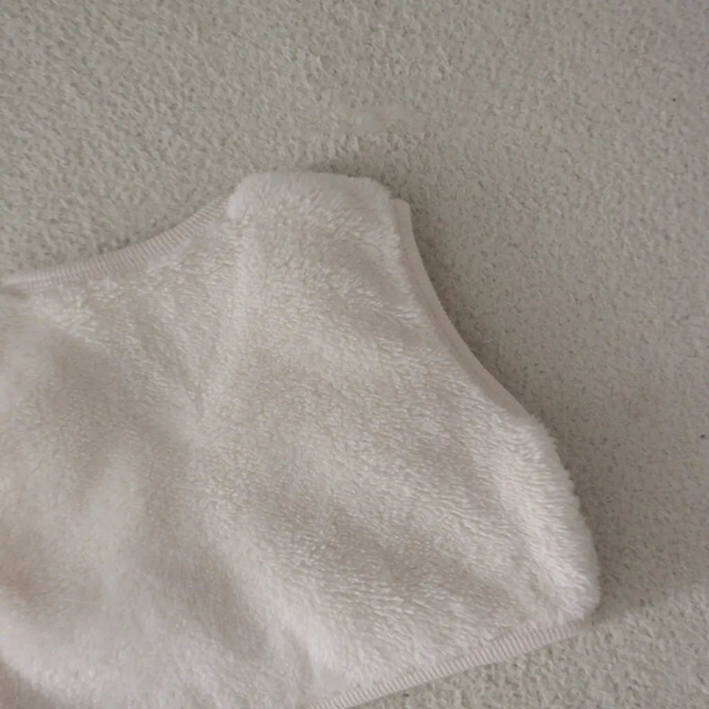 -バイピングシンプルフリース前あきベスト【mh0011200】 - mamahalo shop - ベスト -  べビー服 - 子供服 - 男の子 - 女の子