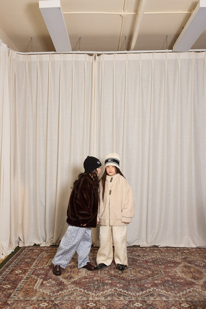 yummy&amp;rocky | Imported Quilted Cotton Warm Bib Pants [mh0020095]