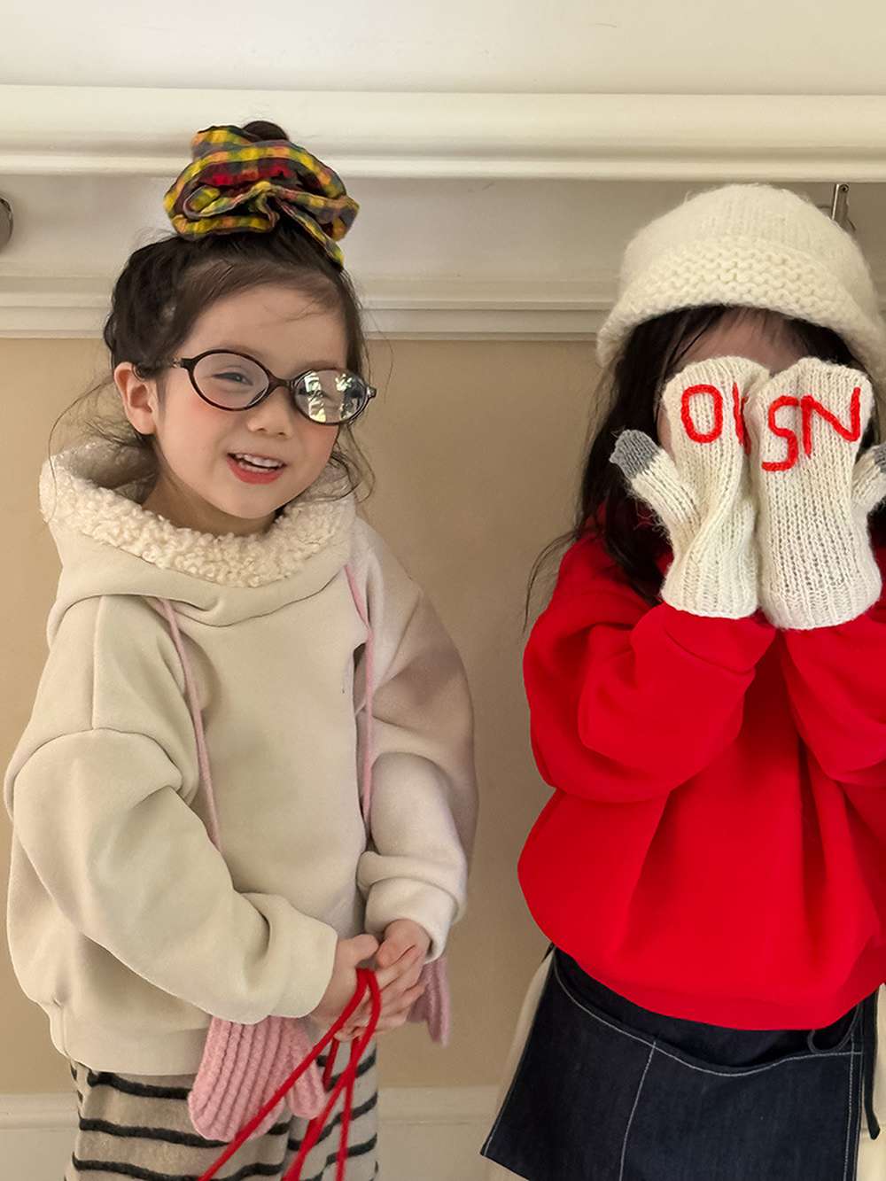 長袖スウェットパーカー 裏起毛 もこもこフード付 長袖フーディー 【mh0011457】