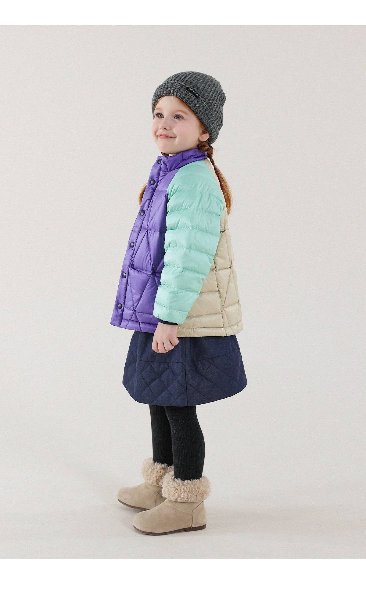 -キッズ ダウンジャケット 90%ホワイトダックダウン 撥水 軽量 アウター【mh0011344】 - mamahalo shop - ショートコート・ジャケット・ジャンパー -  べビー服 - 子供服 - 男の子 - 女の子