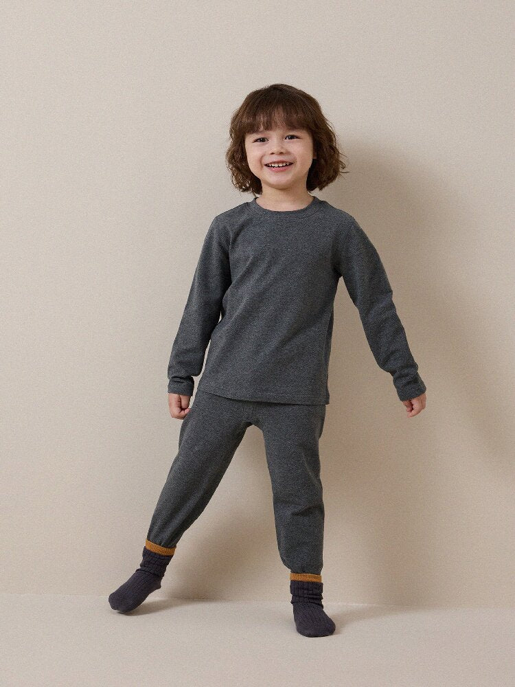 Conjunto de camiseta de manga larga y pantalón largo para niños [mh0014243]