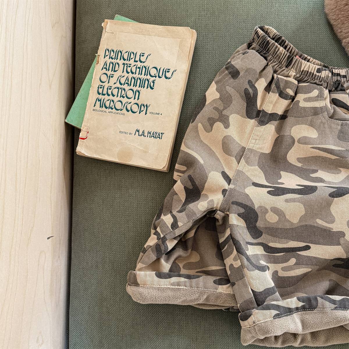 -カモフラ柄ロングパンツ 裏起毛 長ズボン カジュアルパンツ【mh0011414】 - mamahalo shop - ロングパンツ・スウェットパンツ -  べビー服 - 子供服 - 男の子 - 女の子