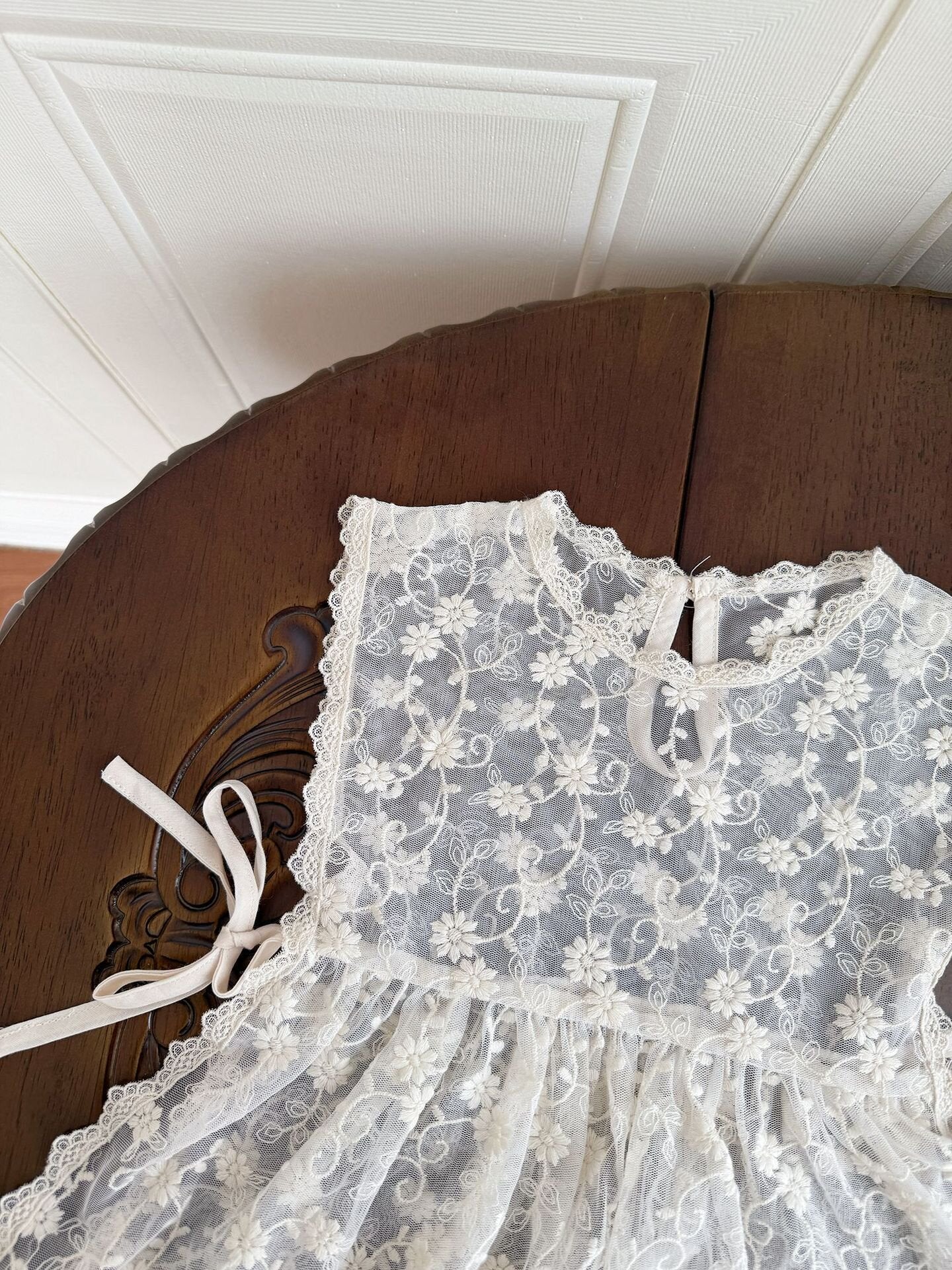 Lace Ruffle Hem Strap Vest レース フリル ヘム ストラップ ベスト【mh0012155】