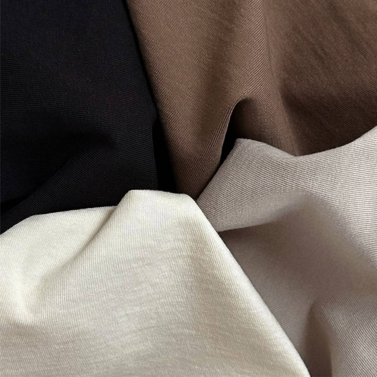 -長袖Tシャツ 無地 ベーシック シンプル コットン素材 ルーズトップス【mh0011364】 - mamahalo shop - 長袖Tシャツ -  べビー服 - 子供服 - 男の子 - 女の子