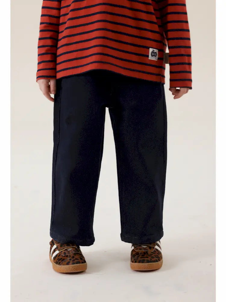 -シンプルベーシックストレートデニムパンツ【mh0011298】 - mamahalo shop - デニムパンツ -  べビー服 - 子供服 - 男の子 - 女の子