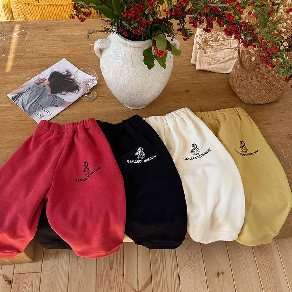 ゆるワイドスウェットパンツ 裏起毛バルーンシルエット 裏起毛スウェットパンツ【mh0011455】