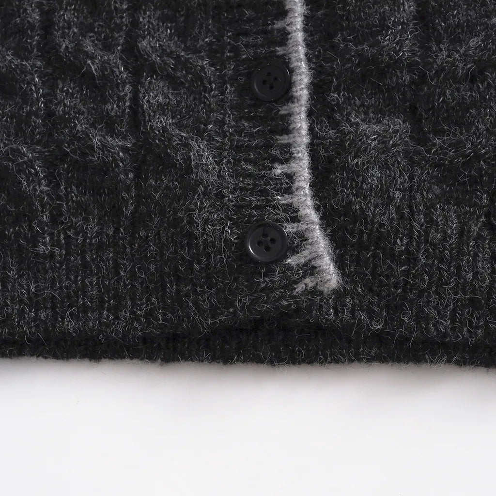 -ノルディック柄ニットカーディガン【mh0011092】 - mamahalo shop - カーディガン・パーカー -  べビー服 - 子供服 - 男の子 - 女の子