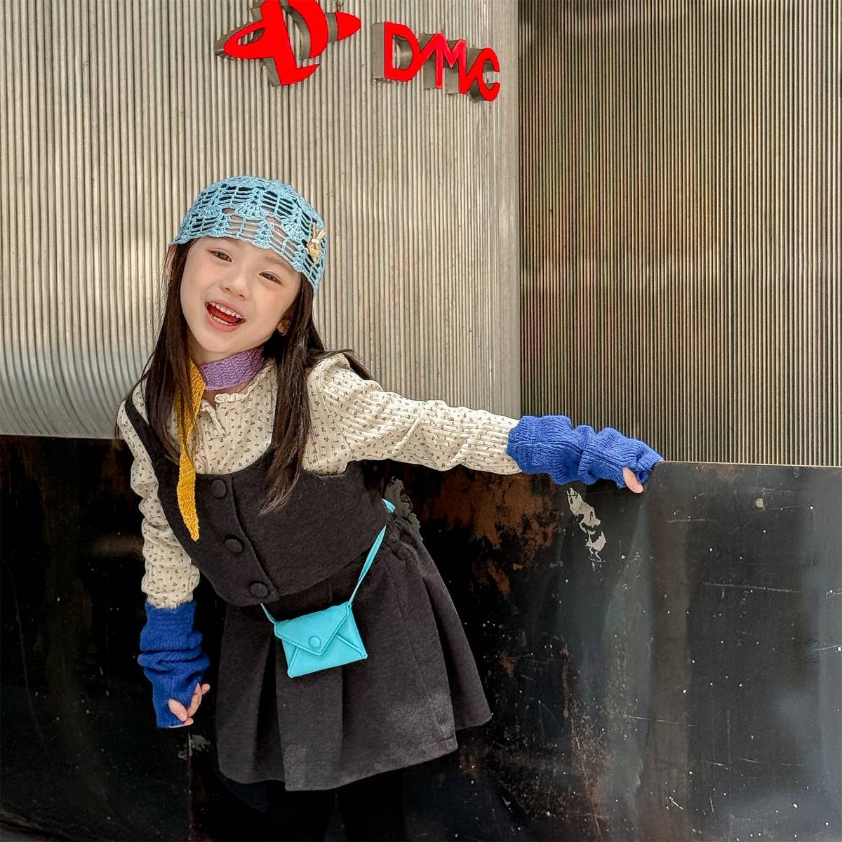 -キャミソールトップス+スカートセットアップ 2点セット ウール調素材【mh0011413】 - mamahalo shop - ノースリーブセットアップ -  べビー服 - 子供服 - 男の子 - 女の子