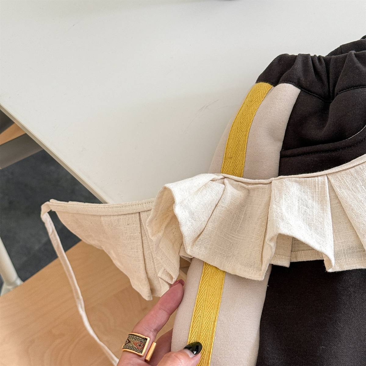 -裏起毛スウェットパンツ ロングパンツ カジュアル チェック サイドライン【mh0011402】 - mamahalo shop - ロングパンツ・スウェットパンツ -  べビー服 - 子供服 - 男の子 - 女の子