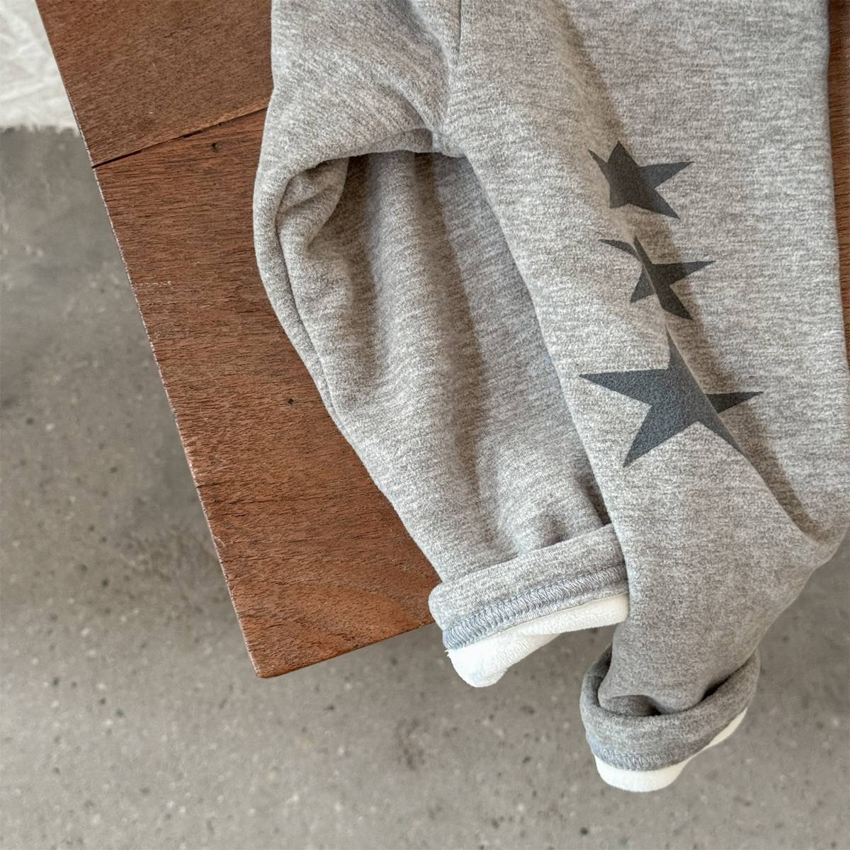 -裏起毛レギンス 星スタープリント 無地 暖かスパッツ ロングパンツ【mh0011406】 - mamahalo shop - レギンスパンツ -  べビー服 - 子供服 - 男の子 - 女の子