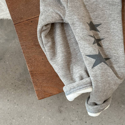 -裏起毛レギンス 星スタープリント 無地 暖かスパッツ ロングパンツ【mh0011406】 - mamahalo shop - レギンスパンツ -  べビー服 - 子供服 - 男の子 - 女の子