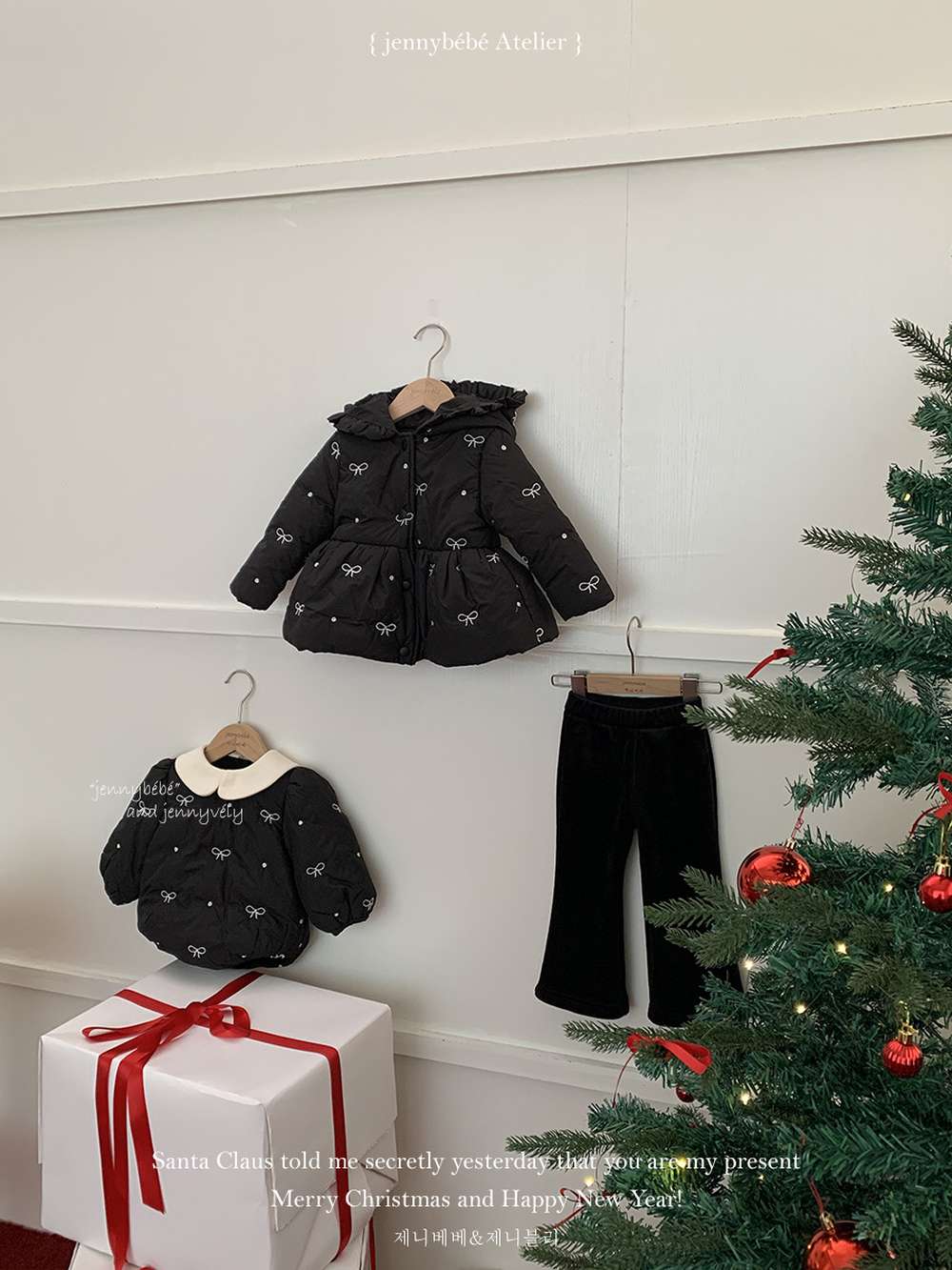 長袖アウター 中綿ダウンジャケット リボン柄 フード付き ペプラム ブルゾン【mh0011539】