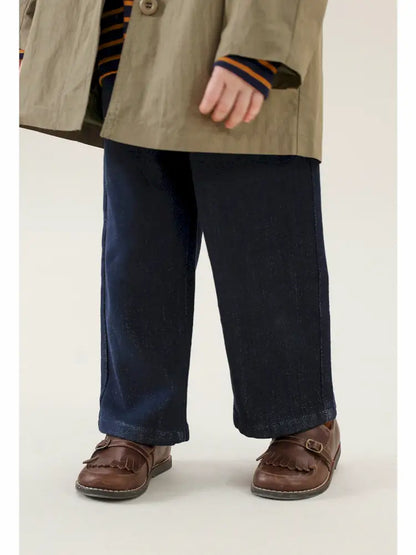 -シンプルベーシックストレートデニムパンツ【mh0011298】 - mamahalo shop - デニムパンツ -  べビー服 - 子供服 - 男の子 - 女の子