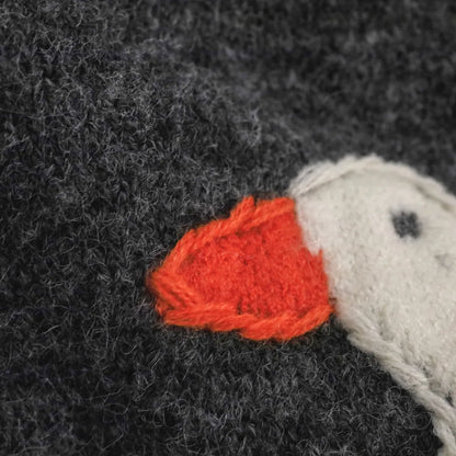 -アヒルアップリケハイネックニットセーター【mh0011274】 - mamahalo shop - ニット・セーター -  べビー服 - 子供服 - 男の子 - 女の子