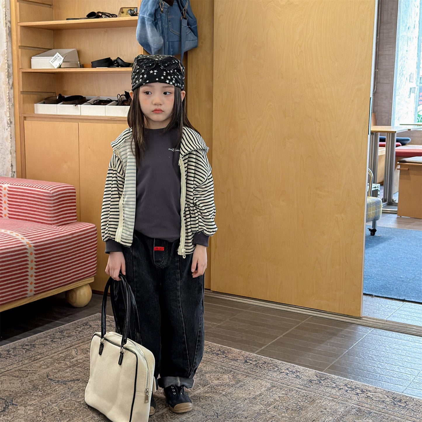 Spring Denim Tapered Pants デニム テーパードパンツ【mh0012082】