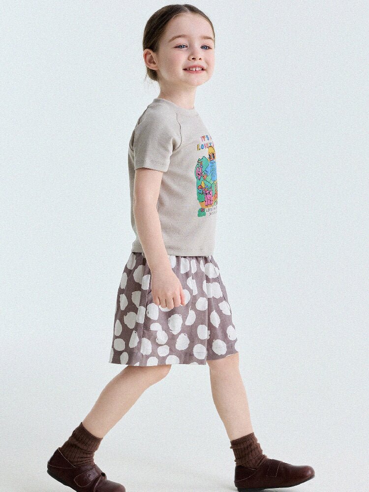 Polka Dot Cotton Linen Breathable Shorts ドット柄 ショートパンツ【mh0013206】