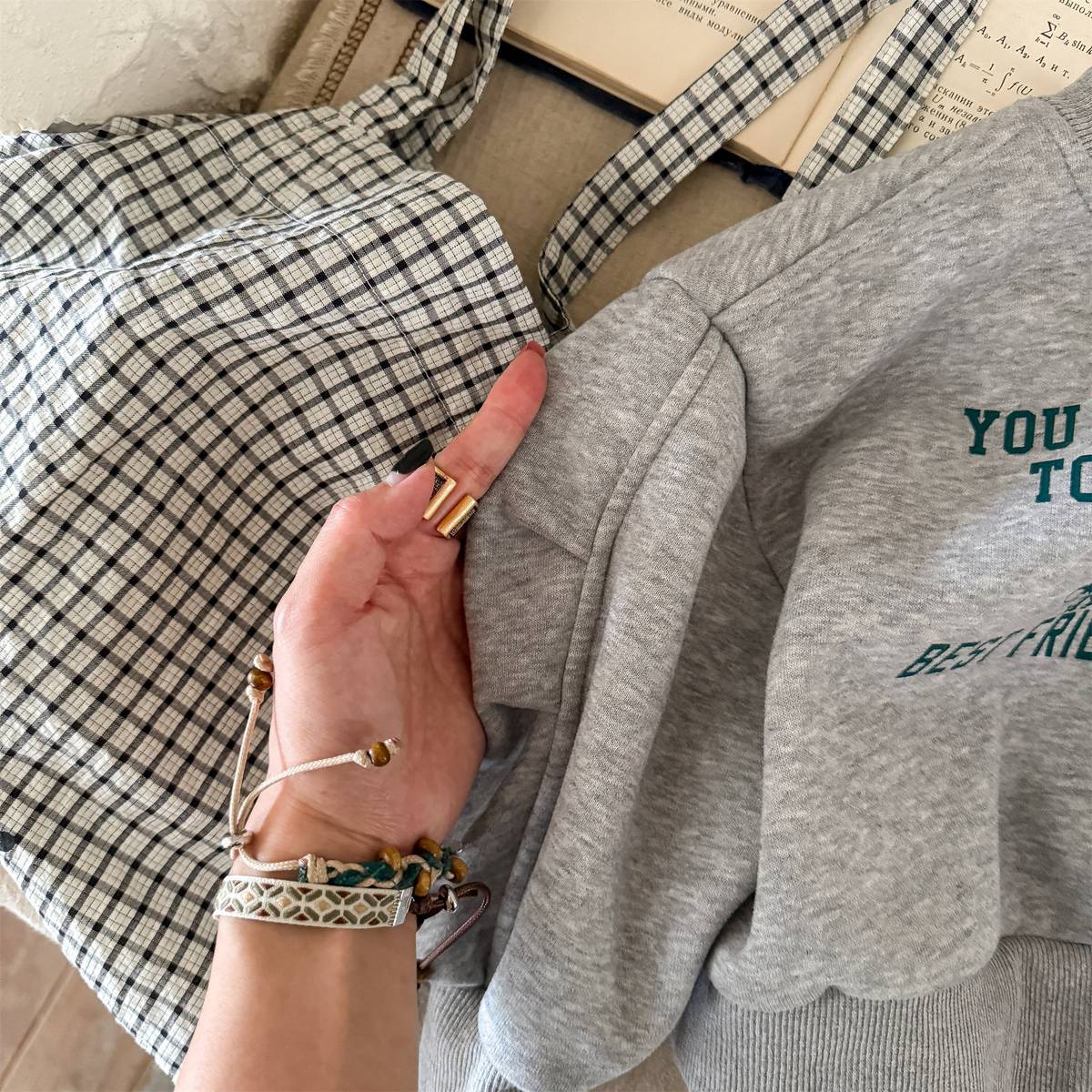 -長袖スウェットトレーナー 裏起毛 プリントロゴ入り カジュアルトップス【mh0011399】 - mamahalo shop - トレーナー・フーディ -  べビー服 - 子供服 - 男の子 - 女の子