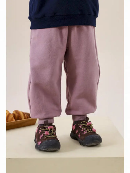 -ベーシックスウェットジョガーパンツ【mh0011301】 - mamahalo shop - ロングパンツ・スウェットパンツ -  べビー服 - 子供服 - 男の子 - 女の子