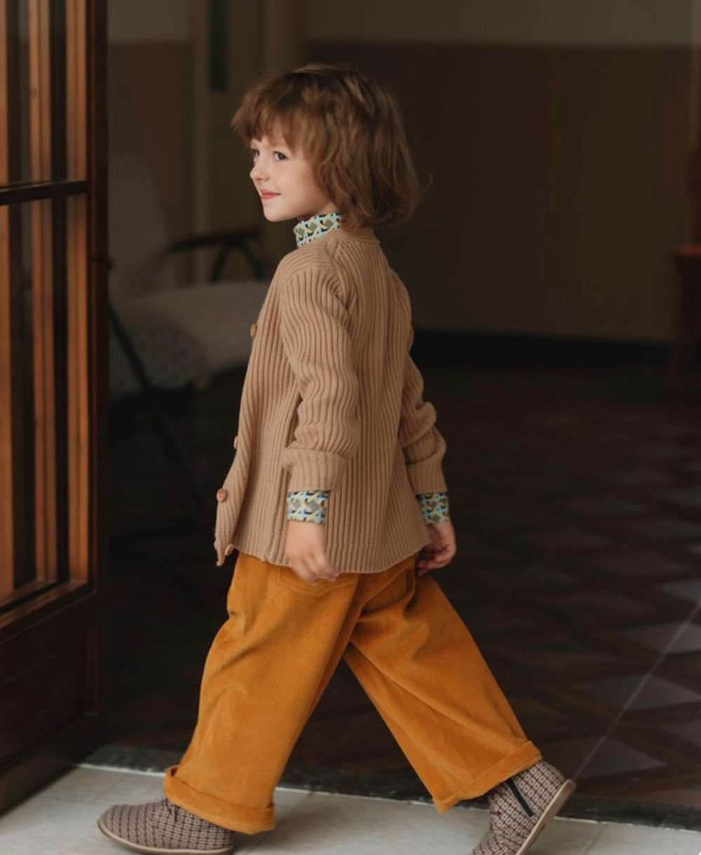 長袖カーディガン Vネック リブニット ベーシックトップス【mh0011548】