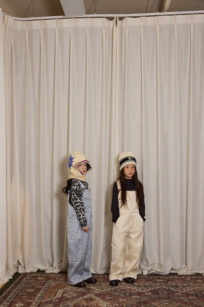 yummy&amp;rocky | Imported Quilted Cotton Warm Bib Pants [mh0020095]