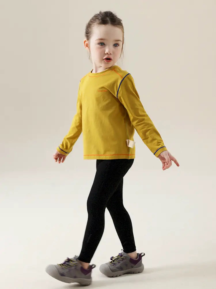 -切り替えステッチ長袖Tシャツ【mh0011300】 - mamahalo shop - 長袖Tシャツ -  べビー服 - 子供服 - 男の子 - 女の子