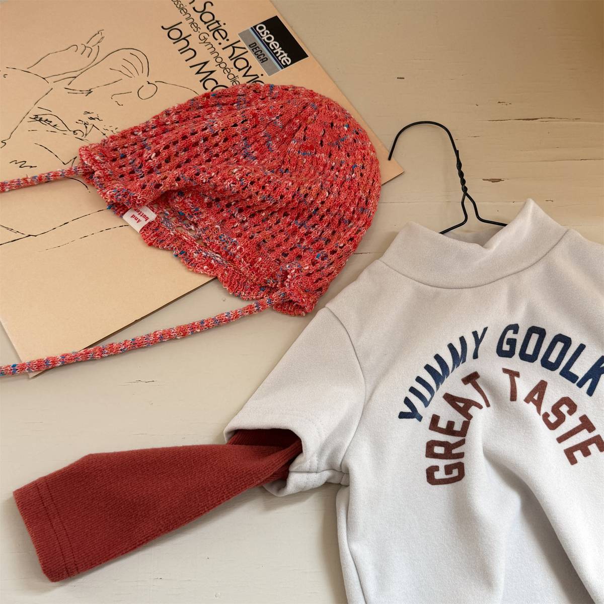 -長袖Tシャツ 裏起毛 ハイネック あったかインナー ベーシック【mh0011416】 - mamahalo shop - 長袖Tシャツ -  べビー服 - 子供服 - 男の子 - 女の子