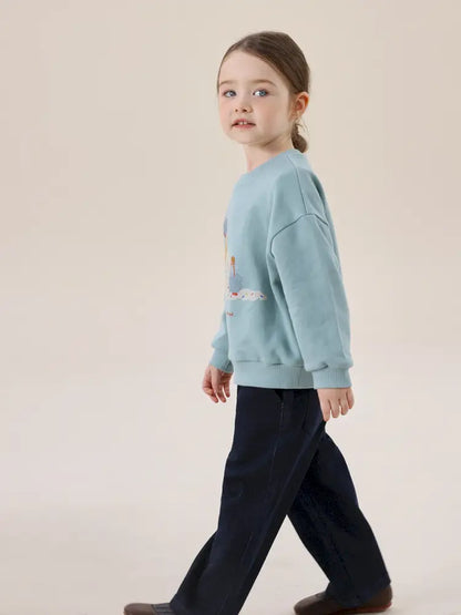 -シンプルベーシックストレートデニムパンツ【mh0011298】 - mamahalo shop - デニムパンツ -  べビー服 - 子供服 - 男の子 - 女の子