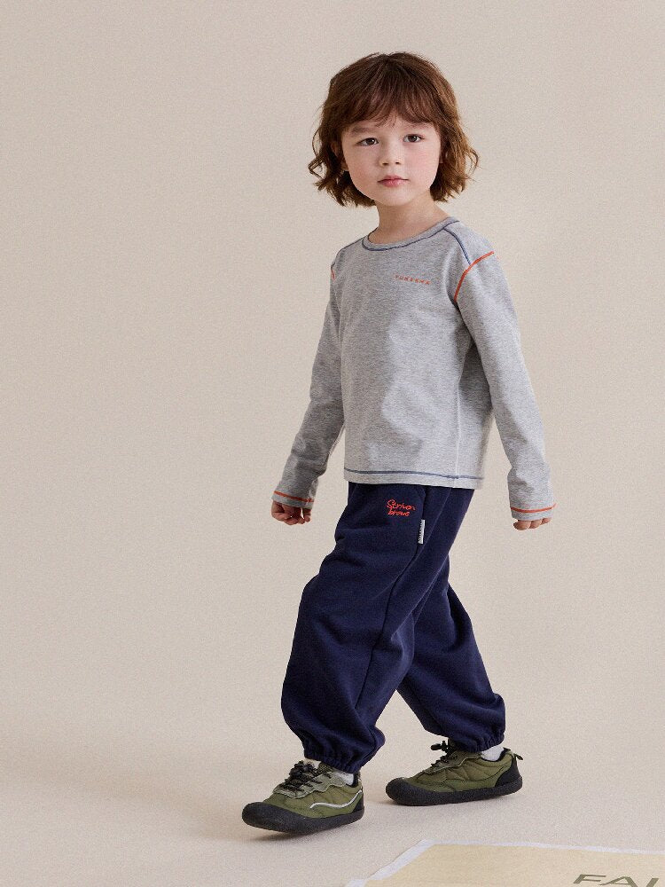 キッズ ジュニア ルーズ ジョガー スウェットパンツ【mh0014239】