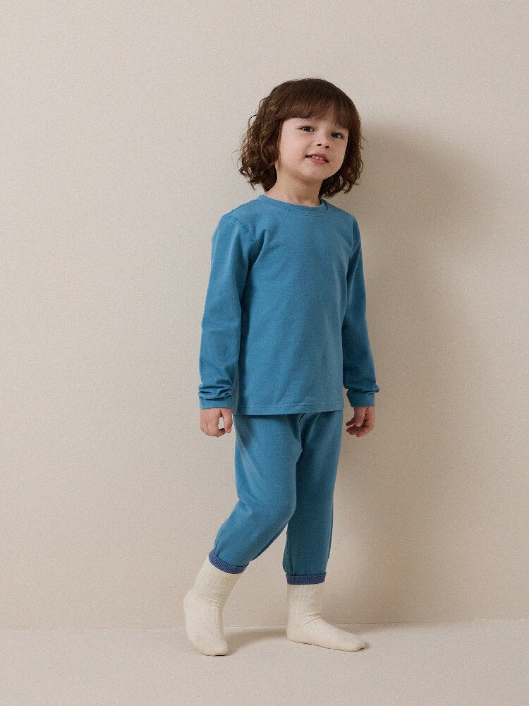 Conjunto de camiseta de manga larga y pantalón largo para niños [mh0014243]