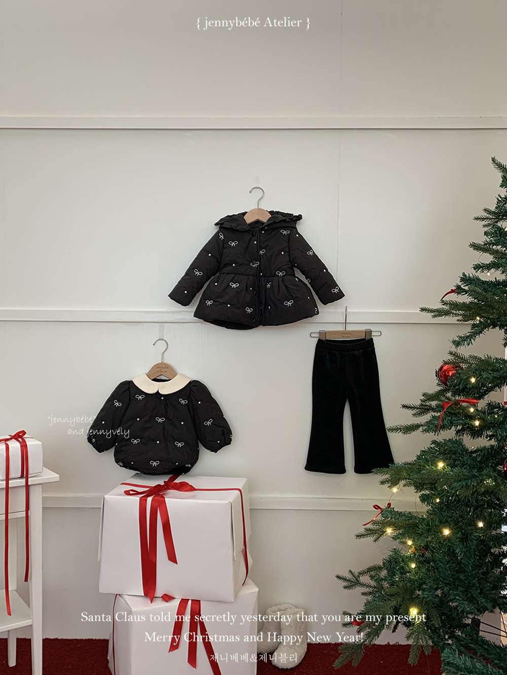 長袖アウター 中綿ダウンジャケット リボン柄 フード付き ペプラム ブルゾン【mh0011539】