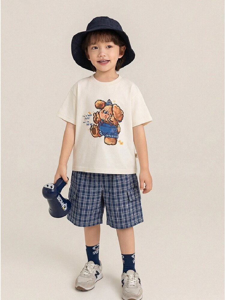 Cotton Plaid Casual Shorts 先染めチェック コットン ショートパンツ【mh0012738】
