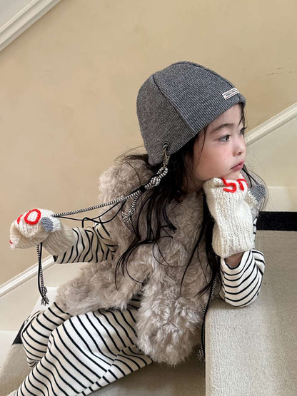 フェイクファーベスト | 中綿入り | プリンセスラインボアトップス【mh0011470】