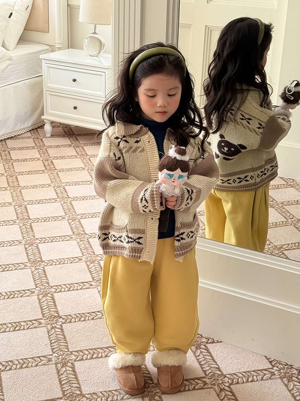 ゆるワイドスウェットパンツ 裏起毛バルーンシルエット 裏起毛スウェットパンツ【mh0011455】