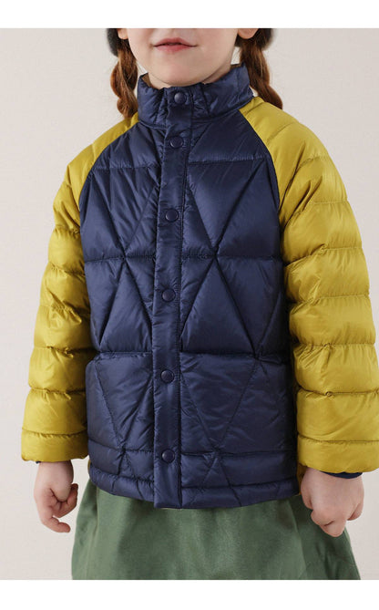 -キッズ ダウンジャケット 90%ホワイトダックダウン 撥水 軽量 アウター【mh0011344】 - mamahalo shop - ショートコート・ジャケット・ジャンパー -  べビー服 - 子供服 - 男の子 - 女の子